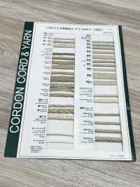 CS2 天然材料繩PART2 棉質 2 圓繩 7.0mm[緞帶、帶、繩子] Cordon 更多照片