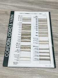 CL6 天然材料繩第二部分麻圓繩 3.5毫米[緞帶、帶、繩子] Cordon 更多照片