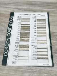 TENT01(L) 天然材料繩PART2 TENT01(L) 圓繩 4.0mm[緞帶、帶、繩子] Cordon 更多照片