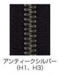5SGWH3C-SLSH-H 頭對頭 EXCELLA® 拉鍊 5號 復古銀 閉端雙拉頭 YKK拉鍊 更多照片
