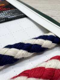 10-CAC 10毫米圓形棉線[緞帶、帶、繩子] Cordon 更多照片