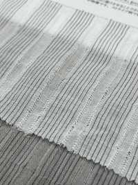 14435 60支單線棉質抽褶空心羽毛條紋[布料] SUNWELL 三維爾 更多照片