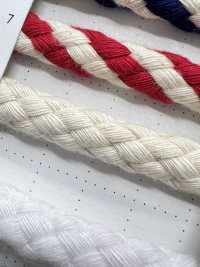 10-C 10毫米圓形棉繩[緞帶、帶、繩子] Cordon 更多照片