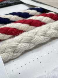 10-C 10毫米圓形棉繩[緞帶、帶、繩子] Cordon 更多照片