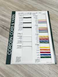 PPNREF20L34C 3.4毫米卷圓繩子[緞帶、帶、繩子] Cordon 更多照片