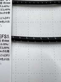 EE400REFS1 捲曲鬆緊帶圓鬆緊帶4.0mm Cordon 更多照片