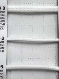 EE300LM8-B 夜光鬆緊帶鬆緊帶繩，3.0毫米 Cordon 更多照片