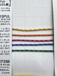 REF15PUL Refre Dot 圓繩子1.5mm[緞帶、帶、繩子] Cordon 更多照片