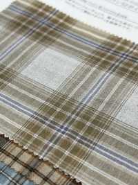 14429 80支線棉質峇裡紗雪紡多色格紋三重水洗加工[布料] SUNWELL 三維爾 更多照片