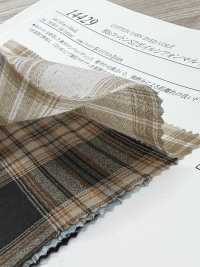 14429 80支線棉質峇裡紗雪紡多色格紋三重水洗加工[布料] SUNWELL 三維爾 更多照片