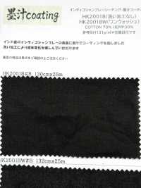 HK2001B 靛藍布雷布坯布，印度油墨塗層，無需水洗工藝[布料] 古山 更多照片