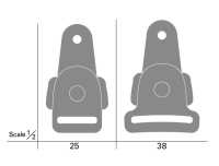 IB-KT YKK IB-KT 側開式[扣和鉤子] YKK拉鍊 更多照片