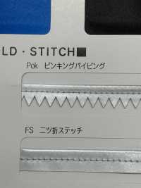 M-7000-PKK M-7000 輕力鋸齒狀鑲邊[緞帶、帶、繩子] 明星品牌（Hoshika） 更多照片