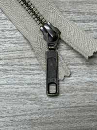 5RGKBOR-OUTLET 金屬拉鍊， 5尺寸，古金色，開口 YKK拉鍊 更多照片