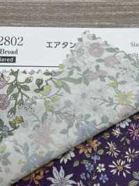 AP62802 艾爾坦花平紋布（圓卷）[布料] Cosmo Textile 更多照片