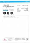 SA2033 珠寶緞紋歐根紗