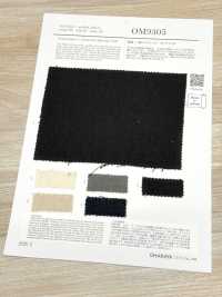 OM9305 麻斜紋綢，起絨絲綢斜紋布[布料] 小原屋纖維 更多照片