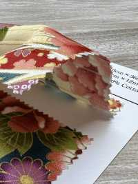 AP62902 彩色圖案燙金緞面（圓捲）[布料] Cosmo Textile 更多照片