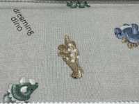 AP62202 我的毛茸茸朋友動物坯布（圓形）[布料] Cosmo Textile 更多照片