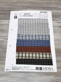 SBSR7003 有機棉/ECOPET水洗迷你格紋[布料] 柴屋 更多照片