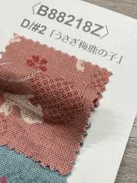 B88218Z 日式坯布，對折[布料] VANCET 更多照片