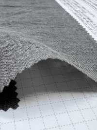 SBY60KS L1/60 亞麻帆布炭黑染色/柿子色染色[布料] 柴屋 更多照片