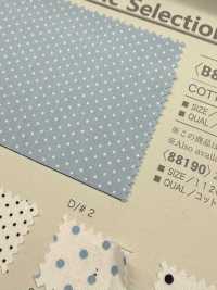 B88190Z 205層平紋布印花布，半折疊[布料] VANCET 更多照片