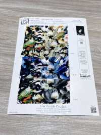 KKP8032-58D-BK-464 絲滑緞紋寬幅[布料] 小紋工房(宇仁纖維) 更多照片