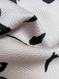 KKP9144-53 彈性錘紋緞紋單色印花[布料] 小紋工房(宇仁纖維) 更多照片