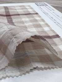 KYC921-C-1 棉天絲色織抽褶[布料] 小紋工房(宇仁纖維) 更多照片