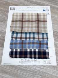 KYC921-C-1 棉天絲色織抽褶[布料] 小紋工房(宇仁纖維) 更多照片