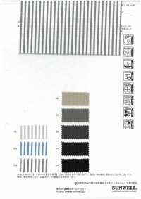 52398 SOLOTEX® ✕ ECOPET® 透氣泡泡紗條紋[布料] SUNWELL 三維爾 更多照片