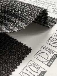 43506 LANATEC®️ 實驗室粗呢斜紋格紋[布料] SUNWELL 三維爾 更多照片