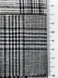59992 C/L Netty粗結白色格紋條紋[布料] VANCET 更多照片