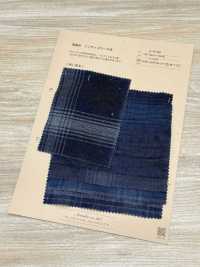 A-8164 色織靛藍燈芯絨[布料] 有延商店 更多照片