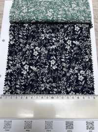 4027-680-1 80精紡細布奇蹟波浪線狀小花[布料] HOKKOH北高 更多照片
