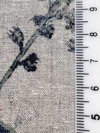 4027-790-2 麻坯布，帶有陰影觸感花卉圖案[布料] HOKKOH北高 更多照片