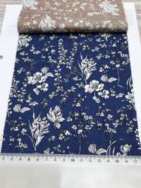7027-615-1 60精紡細布9088 線描植物[布料] HOKKOH北高 更多照片