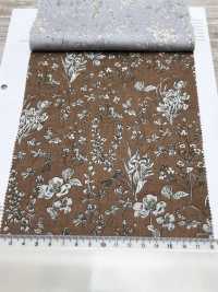 7027-615-1 60精紡細布9088 線描植物[布料] HOKKOH北高 更多照片