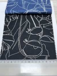 7027-618-7 60精紡細布9088 線描TROPICAL[布料] HOKKOH北高 更多照片