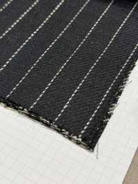 7777 深色格紋斜紋亞麻布[布料] FINE TEXTILE 更多照片