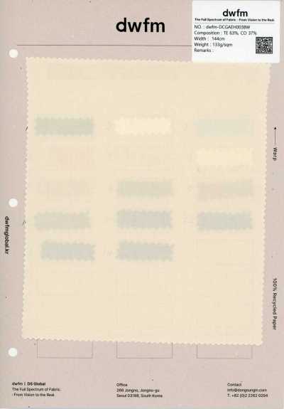 DWFM-DCGAEH0038W 天絲™精紡細布