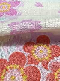 AP65101 涼花 印花 多臂提花（整卷）[布料] Cosmo Textile 更多照片