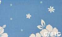 AP65804 TROPICAL 花卉印花 T/C 包芯紗（整卷）[布料] Cosmo Textile 更多照片