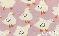 SP6513 Gyu Gyu Animal 印花 牛津（整卷）[布料] Cosmo Textile 更多照片