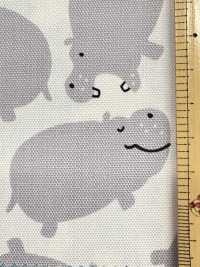 SP6513 Gyu Gyu Animal 印花 牛津（整卷）[布料] Cosmo Textile 更多照片