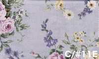 RU2530 RURU BOUQUET Rose Wreath 印花胚布（整卷）[布料] Cosmo Textile 更多照片
