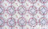 RU2530 RURU BOUQUET Rose Wreath 印花胚布（整卷）[布料] Cosmo Textile 更多照片