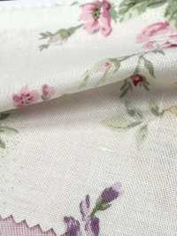 RU2530 RURU BOUQUET Rose Wreath 印花胚布（整卷）[布料] Cosmo Textile 更多照片