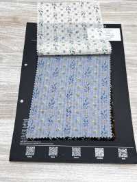 5026-1375-1 80支精紡細布 奇蹟波紋 小花條紋[布料] HOKKOH北高 更多照片